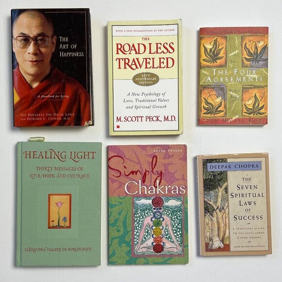 Bundle 6x set Spiritual and Self-Help Book personal development - Picture 1 of 2